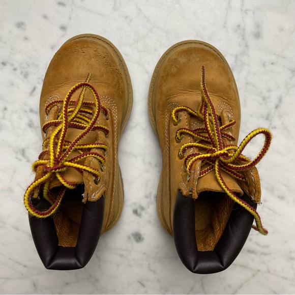 Timberland Toddler 7 Suede Leather Winter Work Boots - Picture 10 of 14